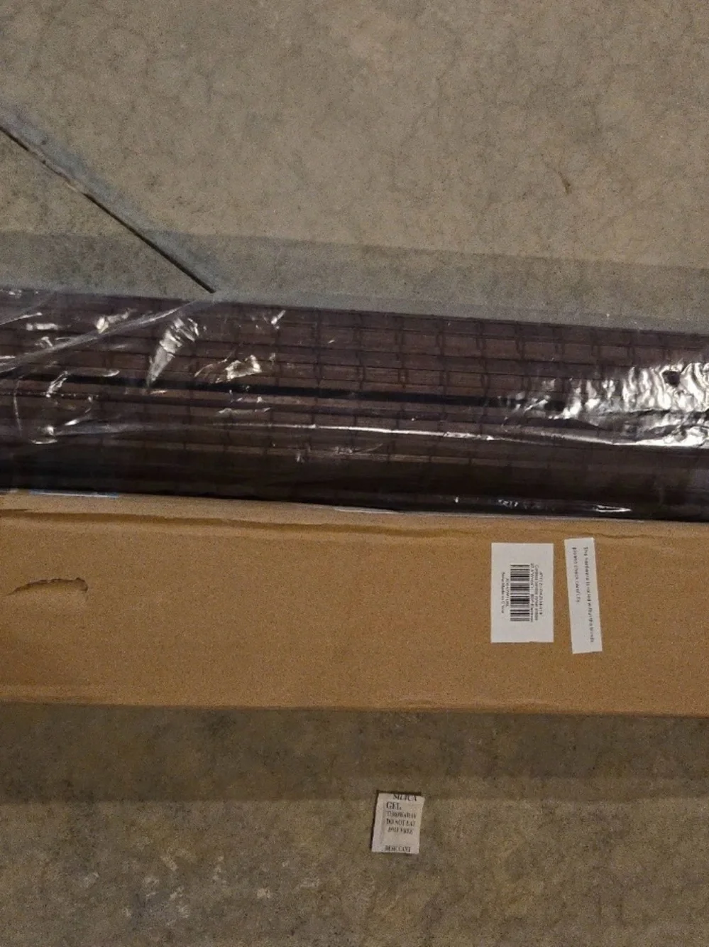 Cordless Bamboo Roman Shades 27.5”x64”